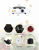 220V 1000W EU Plug Electric Iron Burner Stove Hot Plate Home Kitchen Cooker Coffee Heater Hotplate Household Cooking Appliances