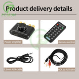 X100H 15W Stereo Board 12/24V Speaker Audio Amplifier BT 3.5mm AUX USB U-disk Input Amplification Module APP Control