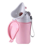 500ml Infant Emergency Urinal Portable Washable Child Urinal for Travel Car Camping Pink for Girl
