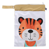 Waterproof Wet Bag Reusable Wet Clothes Baby Diapers Swimsuits Washable Travel Wet BagES006-QW63