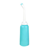 500ml Portable Bidet Portable Handheld High Temperature Resistant Woman Washer Bidet Sprayer for Private Care Cleaning Blue