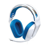 (White) Logitech G335 Foldable Wired Gaming Headset with Microphone