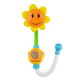 Baby Sunflower Shower Head Cartoon Cute Appearance Manual Toddler Manual Shower Head for Home Manual Shower Head