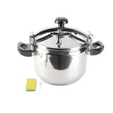 Pressure Cooker Large Capacity Stick Proof 304 Stainless Steel Pressure Soup Stew Pot for Home Kitchen Restaurant 22L