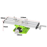 Multifunctional Milling Machine Bench Vise Fixture - Adjust Coordinate Cross Workbench for Drill.
