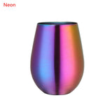 500ML Beer Cup Stainless Steel Cocktail Mugs Milk Drinking Mug Coffee Tumbler Juice Milk Cup Metal Mug For Bar Outdoor Drinkware