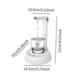 Desktop Drinking Pump USB Charging Table Top Automatic Water Dispenser for Home Kitchen