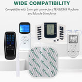 5x5cm Electrode Pads For Tens Acupuncture Physiotherapy hine EMS Nerve Muscle Stimulator Slimming Body Massager Patch