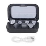 7 Pcs LED Dice Set Red Blue Yellow Green Glowing Electronic Light Up Dice for Party KTV Bar Tabletop Games