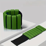 1pair Yoga Weighted Bracelets, Silicone Weighted Wrist Bands