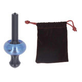 Mushroom Fingertip Twist Gyroscope Decompression Relaxing Hand Mushroom Fingertip Gyroscope Blue