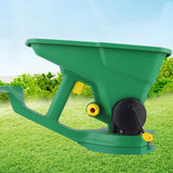 Gardening Seed Spreader Portable Manual Seeder 1.5L Gears Adjustable Sowing Fertilizing Melting Snow for Garden Small Lawn