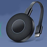 Wireless -Compatible Display Dongle Adapter Black No Need APP Video/Audio From Laptop, PC, Smartphone To HDTV Projector