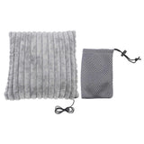 USB Heating Plush Pillow Electric USB Heating Pad Chair Sofa Pillow 5V Heated Back Waist Support Pillow for Home Office