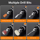35W USB Cordless Rotary Tool Dremel DIY Engraving Pen Electric 3 Speed Mini Wireless Drill Set 8500r-21000r/min