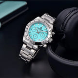 PAGANI DESIGN New Men's Sports Quartz Watches Ceramic Bezel Stainless Steel Waterproof Clock Luxury Sapphire Glass Chronograph