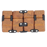Infinite Flipping Toy Improve Logical Thinking Reduce Anxiety Folding Decompression Toy Brown