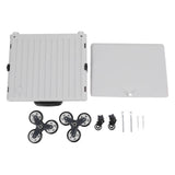 Foldable Utility Cart Multifunctional High Carrying Capacity Folding Portable Rolling Crate