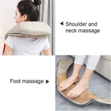 Electrical Massage Shiatsu Back Shoulder Body Neck Multifunctional Shawl Infrared Heated Kneading Car/Home Massager
