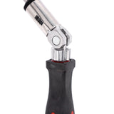 2X 0-180 Degree Multi Function Ratchet Screwdriver 1/4 Inch Inside Hexagon Interface Adjustable Angles Screwdriver