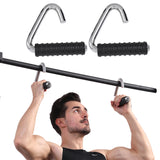 2Pcs Pulls Up Fiess Hook Grip Non Slip Workout Handle Ergonomic for Barbell Pull-up Bars