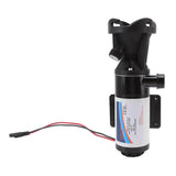 Quick Release Sewage Pump RV Waste Pump 12V Fluoroplastic Alloy 4 Blades High Safety Easy Control RV Macerator Pump for RV Kitchen Toilet