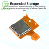 DATA FROG Replacement Micro-Sd Tf Socket Board For Nintendo Switch Game Console Card Reader Slot SocketTF card slot