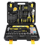 108Pcs Household Tool Set Wrench Screwdriver Hardware Hand Tool Kit for Decoration Maintenance