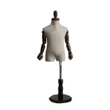 (Style A) Kids Mannequin Shelf Accessories Torso Rack for Jewelry Sewing Clothing Shop Style A