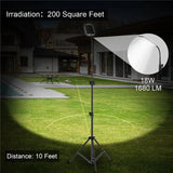 84pcs USB Powered Lamp With Tripods LED Light 1.8m Cable for Outdoor Camping Picnic Home Live Stream Video Photos Stand