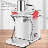 Commercial Electric Vegetable Cuber Carrot Grain Fruit Potato Onion Rings Particle Dicer 5mm 8mm 10mm 12mm