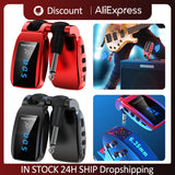 15 Channels UHF Digital Amp 5.8GHz Wireless Receiver System Transmitter For Electric Guitar Bass Pickup