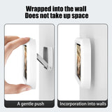 Rotatable Waterproof Shower Touch Sensitive Wall Mounted Phone Holder for Bathroom Kitchen