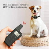 500m Electric Dog Training Collar Waterproof Pet Remote Control Rechargeable training dogs collars with Shock Vibration Sound