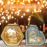 Personalized Rustic Wedding Decorations for Reception Ceremony Memory Keepsake Wooden Card Box