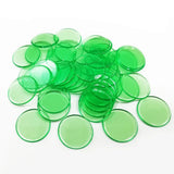 100pcs Montessori Learning Education Math Toys Color Plastic Coin Bingo Chip Children Kids Classroom Supplies