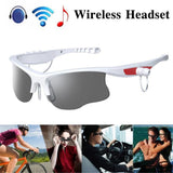 Headphones Sun Protection Open-Ear Bluetooth Glasses Earphones Sunglasses Wireless Headset with Mic