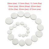 Sound Holes Mat Portable with Multi Size Bassoon Pad DIY Enthusiasts Players
