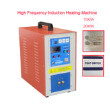 15KW Smelting High Frequency Induction Heating hine Quenching And Annealing Metal Heat Treatment Equipment 220V