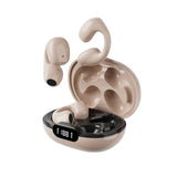 2023 Sport Earphones Headphones TWS Wireless Bluetooth 5.3 Ear Hook Earbuds Headset with Mic Clip Type Digital Display Game New