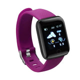 116Plus Waterproof Sports Tracker Bracelet Heart Rate Monitor Blood Pressure Smart Watch