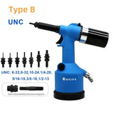 Gun Pneumatic Industrial Automatic Hydraulic Pull Rivet Nut Tool M3 M4 M5 M6 M8 M10 M12