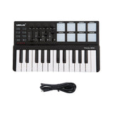 Worlde Midi Controller Keyboard Accessories Dj Piano Usb Midi Color Drum Pad &amp; Keyboard Midi Controller 25 Key Beat Music Maker