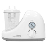Portable Medical Oil Free Electric Vacuum Suction Aspirator Pump Apparatus Unit Single Bottle Phlegm Suction Machine Device