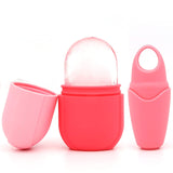 2 in 1 Set Ice Face Roller Ice Cube For Eye & Neck Reusable Facial Treatment to Tighten & Tone Skin Reduce Acne Skin Care Toools