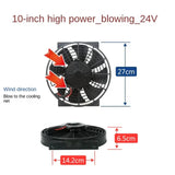 Automobile Air Conditioning Electronic Truck Water Tank Condenser Coog Fan Retrofit High Power