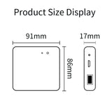 ZigBee 3.0 Gateway Hub Bridge Smart Life APP Wireless Remote Controller Works with Alexa Google Home