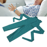Bed Chair Restraint Jumpsuit Fix Leg Safety Reduce Fall Fix Waist Wheelchair Restraint Clothes for Sickly Person for Hospital