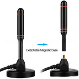 High Gain HDTV Digital Suction Cup Indoor And Outdoor TV ISDB-T ATSC Set-top Box Antenna