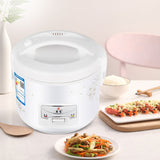 2L Mini Rice 2 Layers Steamer Multifunction Cooking Pot Electric Insulation Heating Cooker Food Container Lunch Box